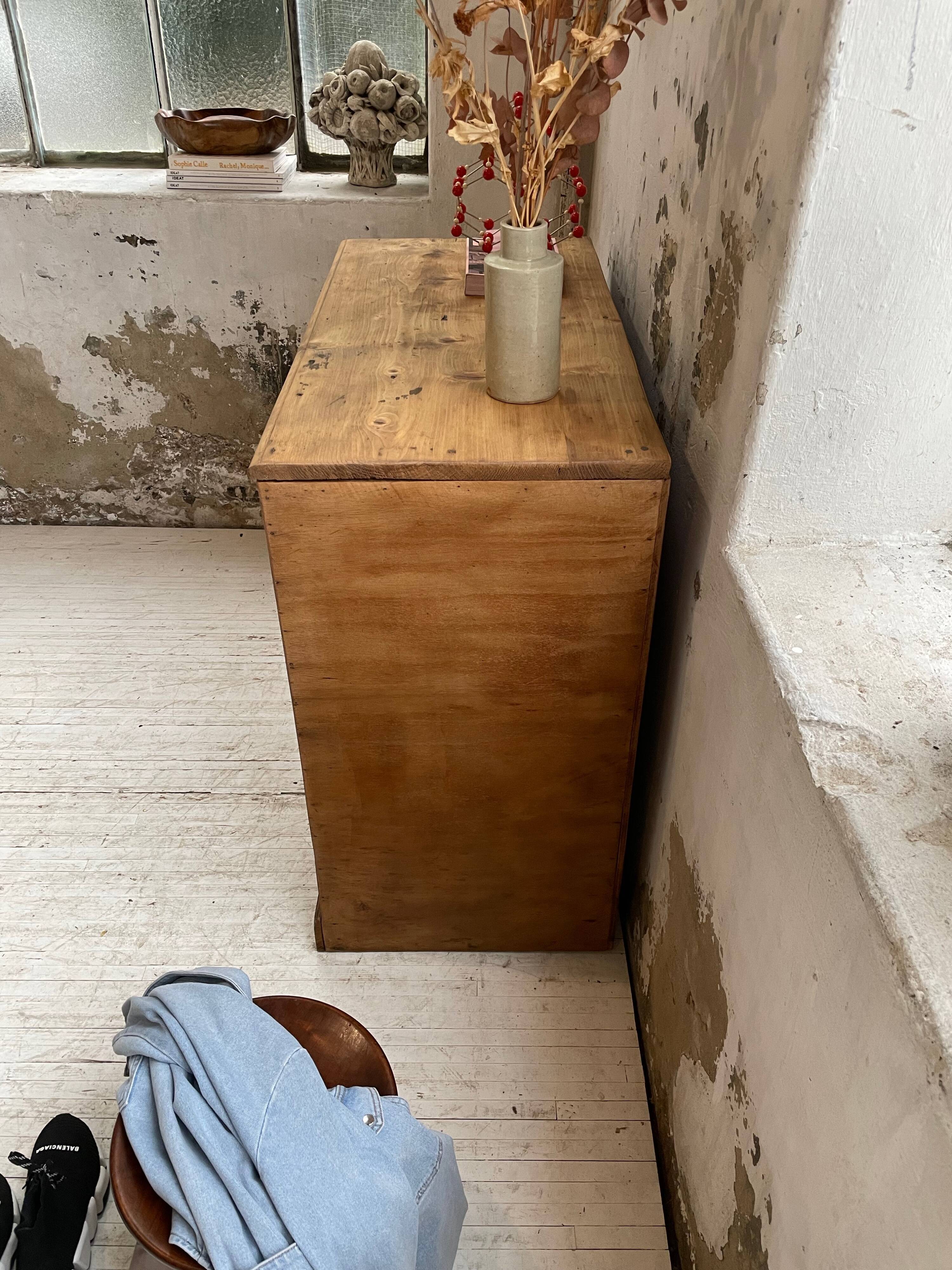 Convenient pine workshop furniture