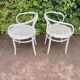 Ancienne paire de chaises italienne Salvatore Leone