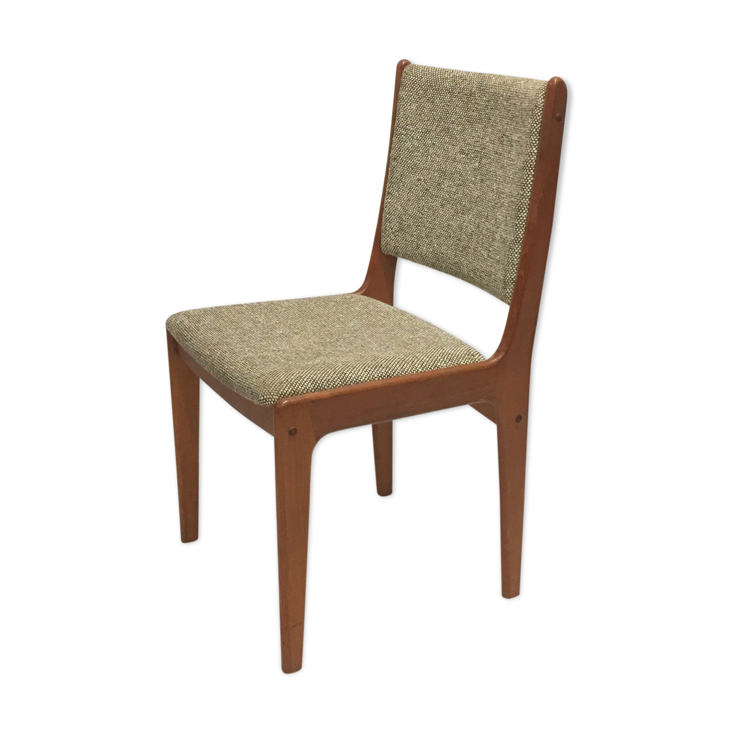 Scandinavian beige armchair