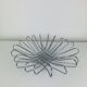 Chrome wire fruit bowl, 1970s.