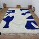 Tapis berbere de oued zem traditionnelle taille 150 x 250 cm