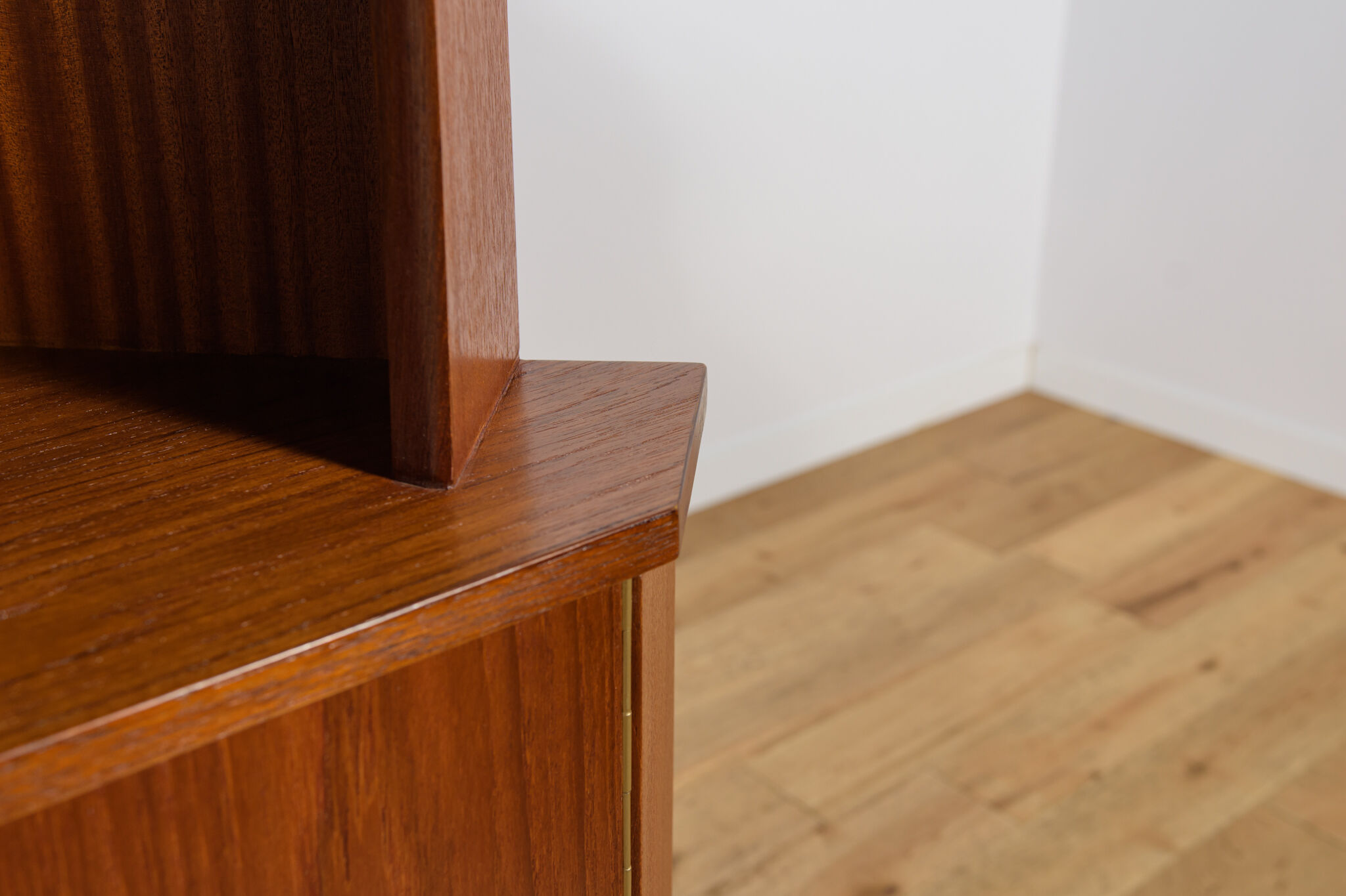 Mid-Century Modern Teak Corner Cabinet, Denmark, 1960s