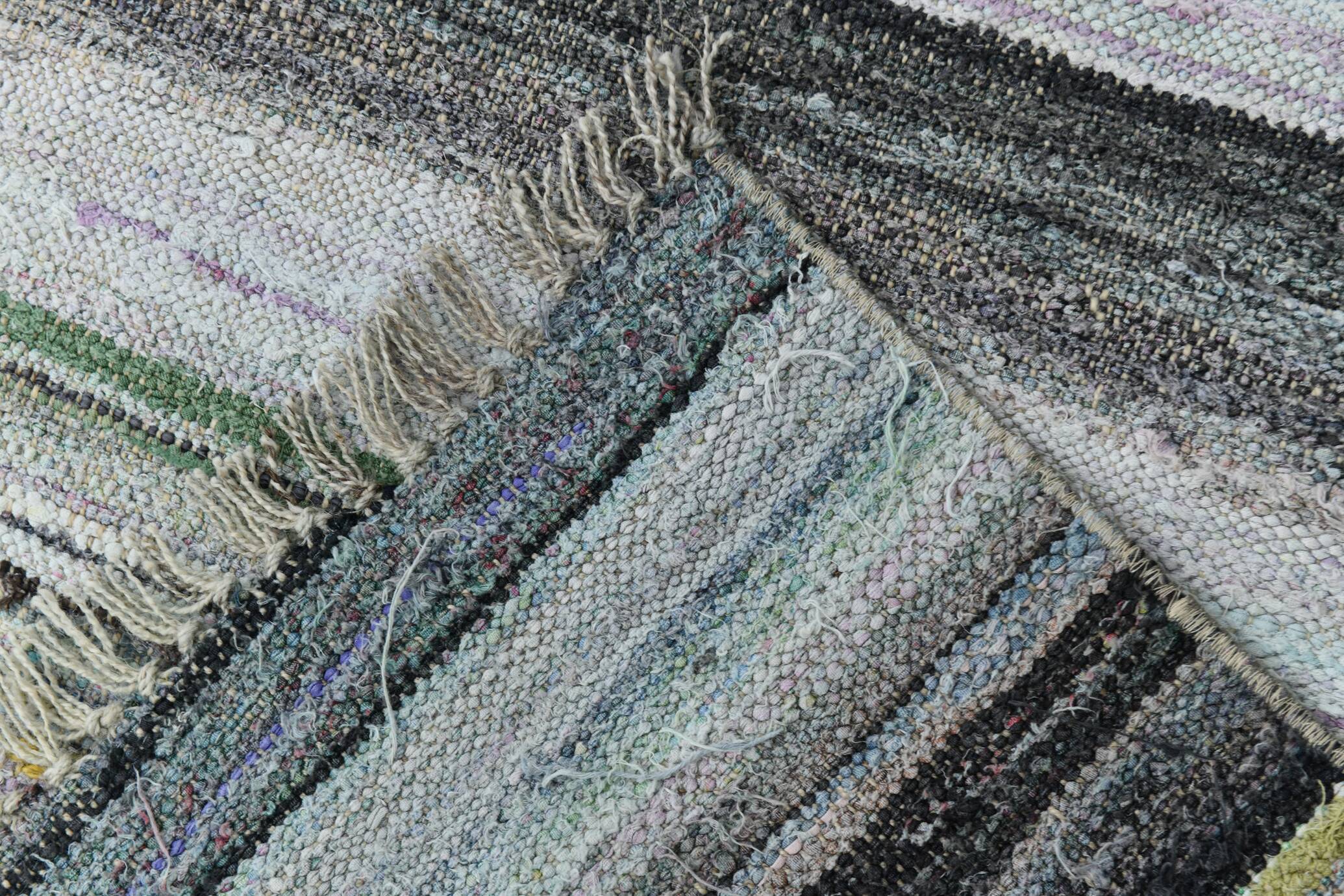 2x10 Rug For Hallway Vintage Kilim Runner Rug, 71x297Cm