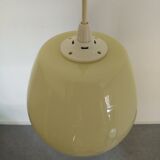 Opaline hanging lamp, 1970s
