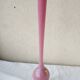 Vase soliflore en opaline rose
