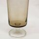 Vintage 70s stemmed glasses, lot of 10 smoked Luminarc verrines