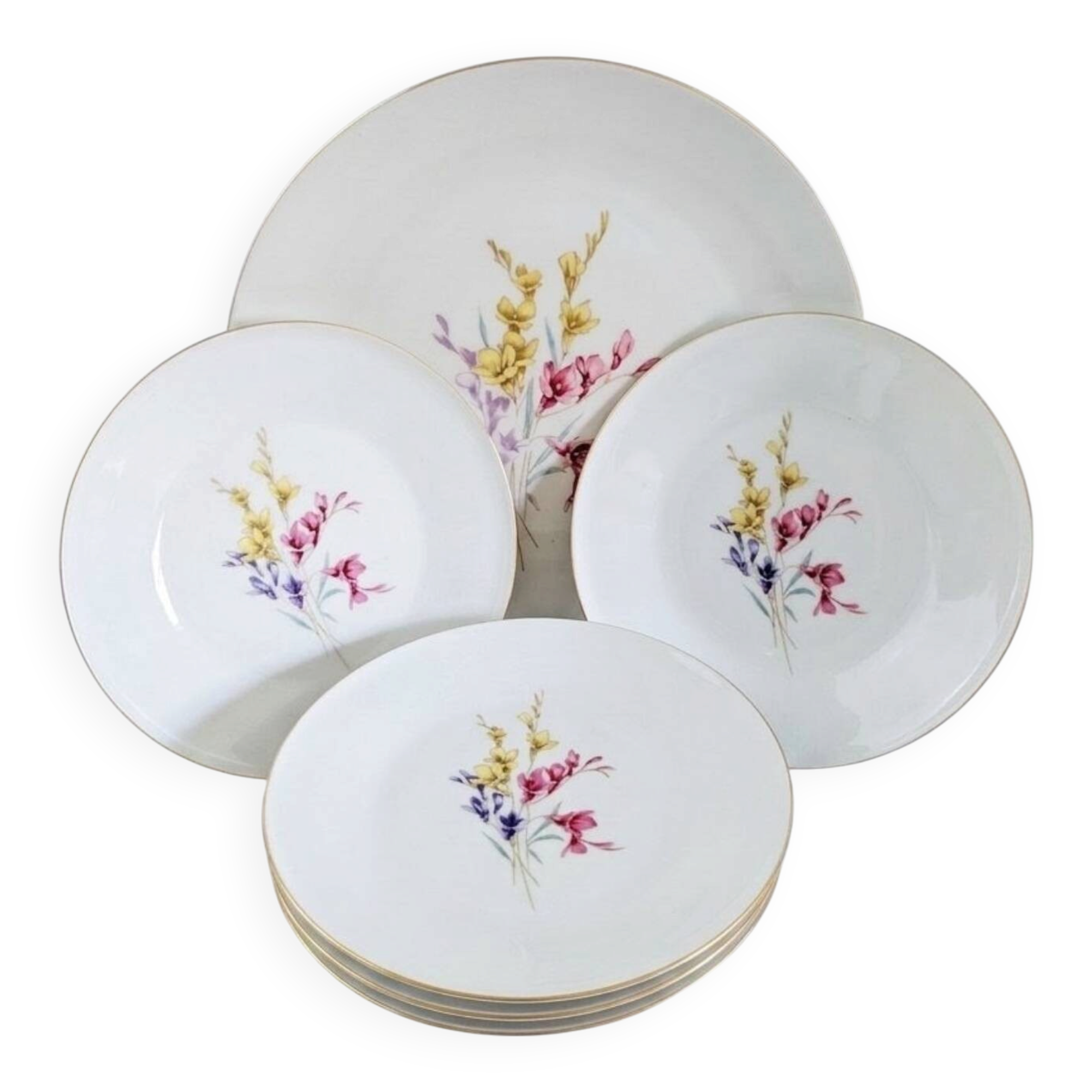 Dessert service Zeh Scherzer 1950s