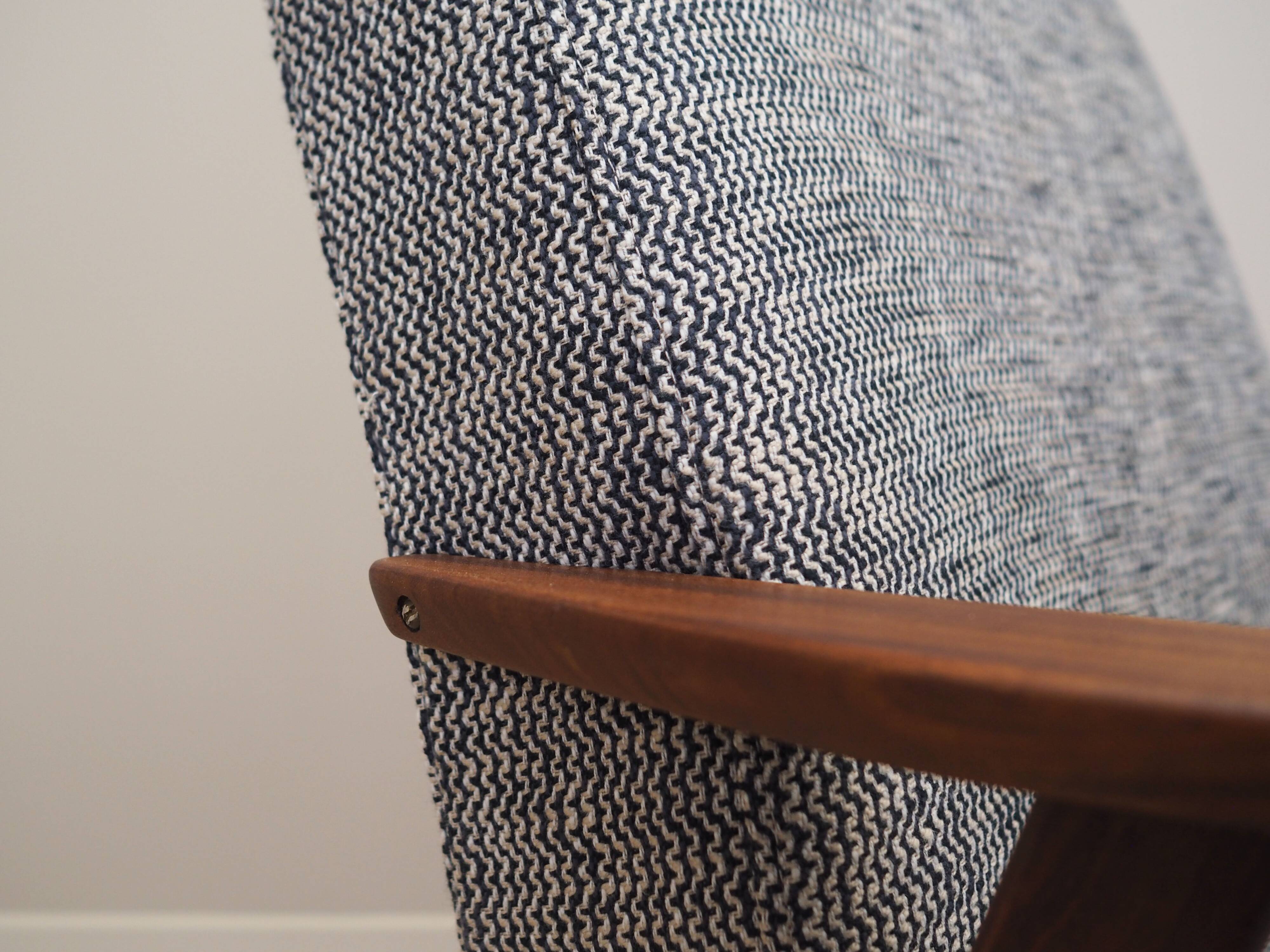 Mahogany armchair, Danish design, 1960s, production: Denmark