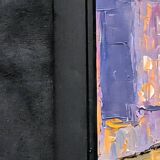 Impressionist painting - pair of oil on cardboard signed by Jehann Berjonneau.