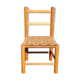 Child chair rope sitting, 1960