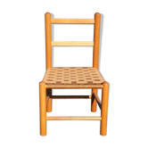 Child chair rope sitting, 1960