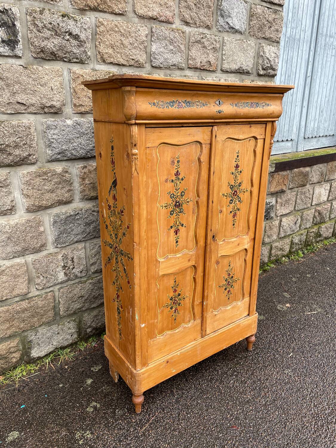 Dutch pine cabinet