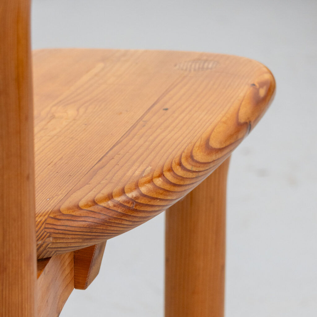 Set of 4 Alder Wood Opus Dining Chairs by Team 7 Austria