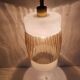 Vintage glass hanging lamp