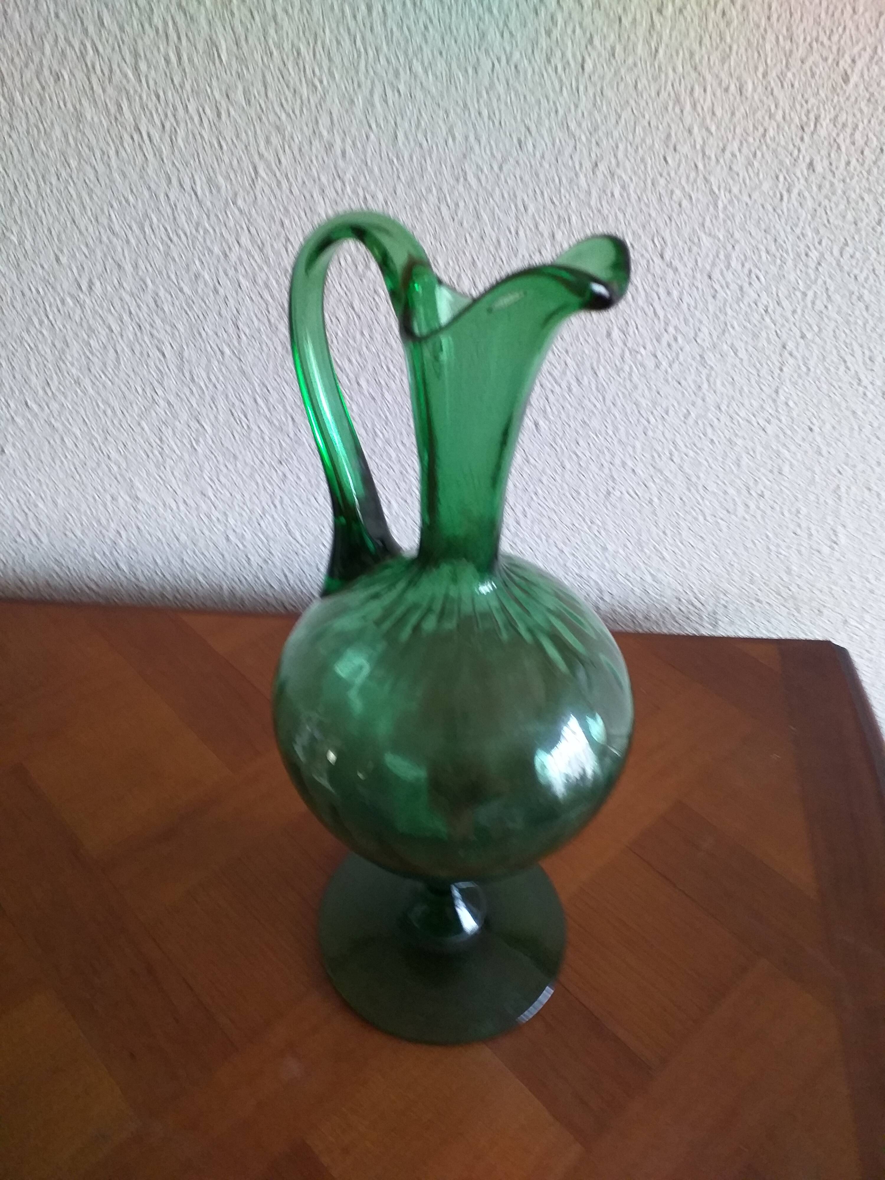 Aiguillere en verre fin souffle