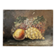 nature morte aux raisins et pêche