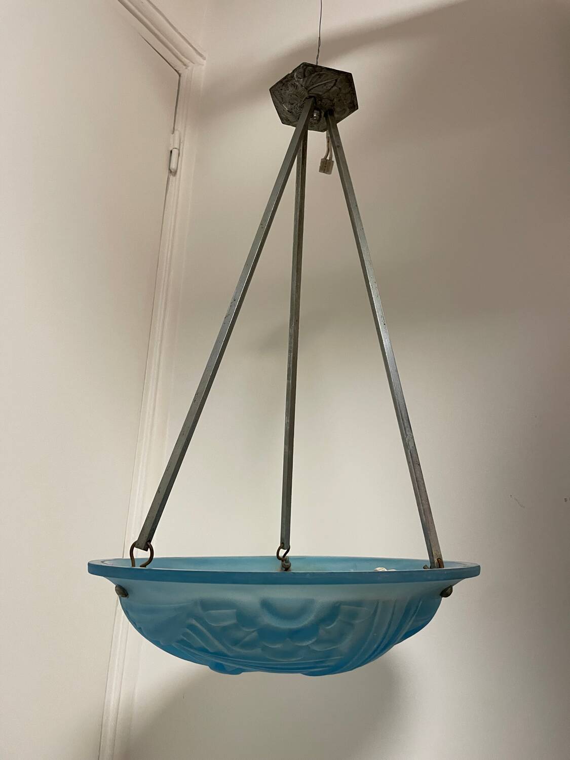 Degué Art Deco Pendant Light