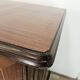 Commode des années 1980 en noyer, palissandre et érable.