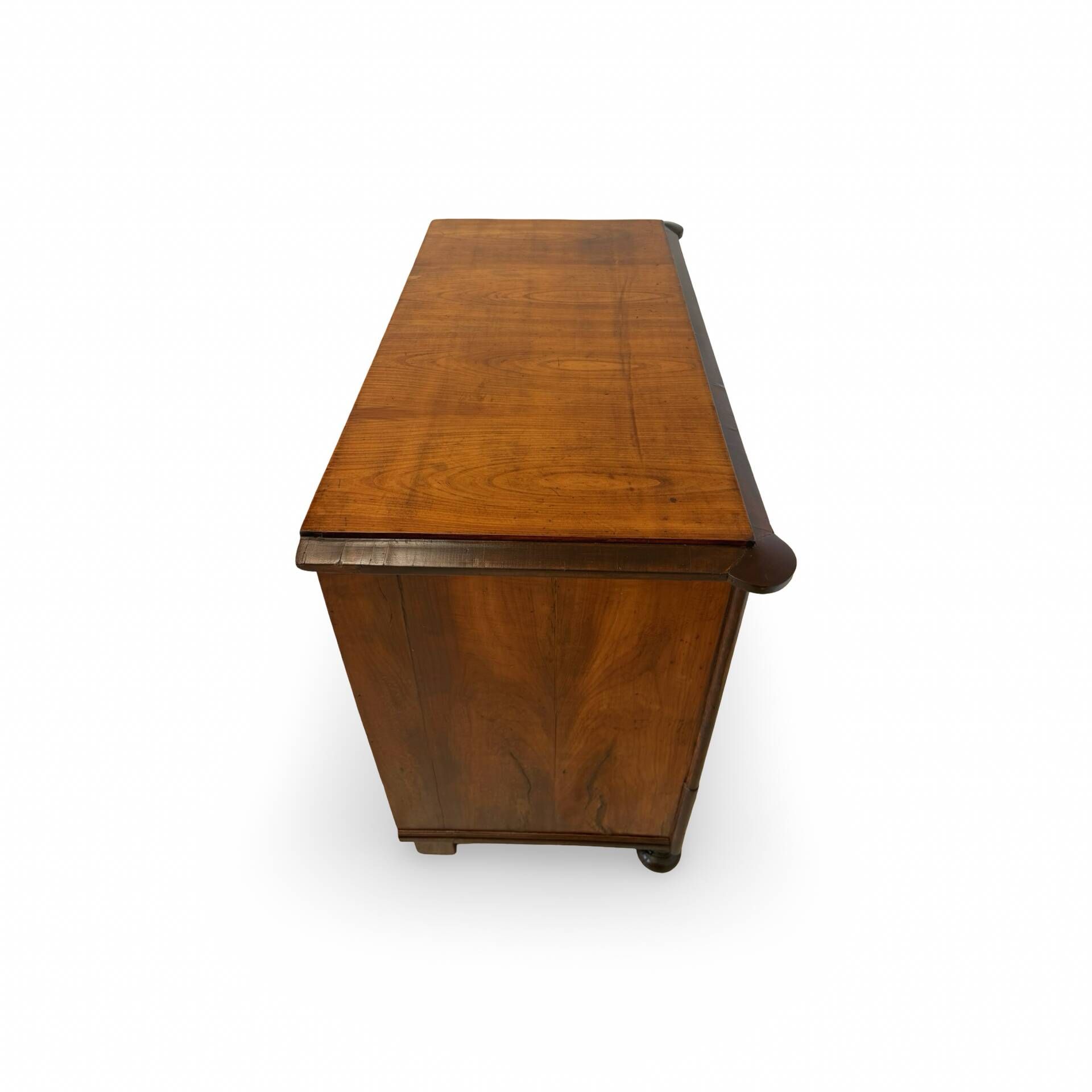 Small Antique walnut and walnut veneered Chest of Drawers – Neoclassic