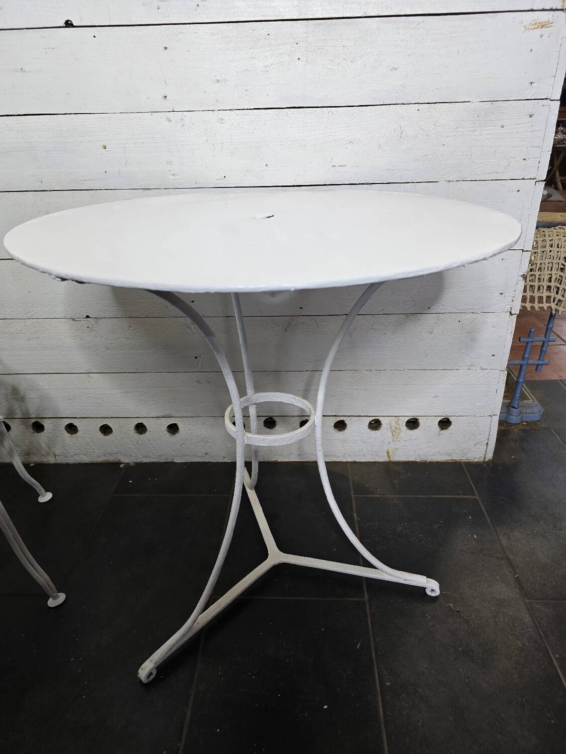 Wrought iron garden furniture