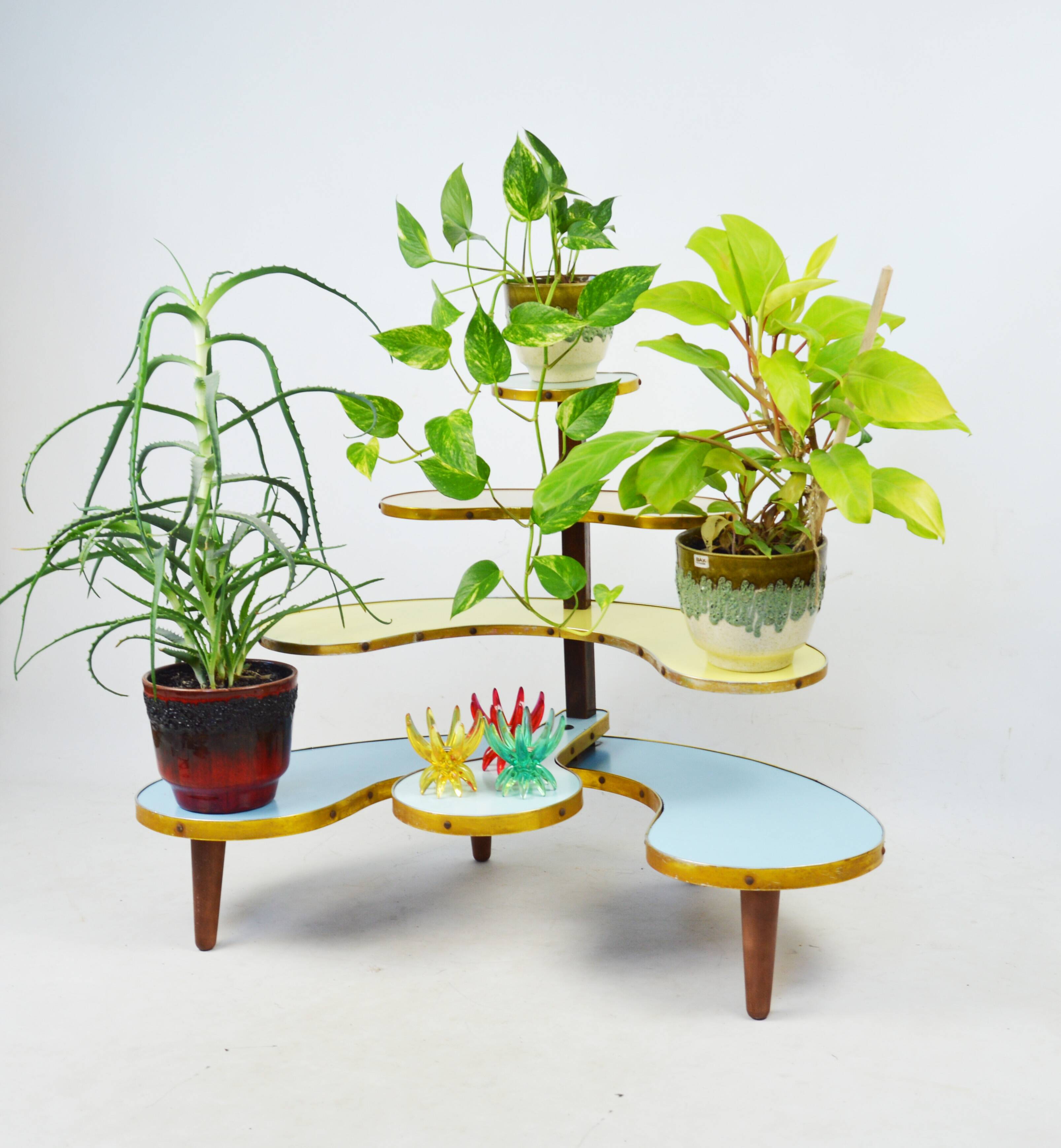 Rockabilly flowerbed, 1960s