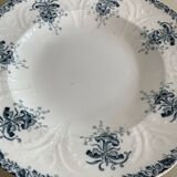 St Amand ironstone plate, Néva model