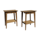 Pair of bedside vintage Scandinavian of the 1960s