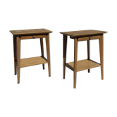 Paire de chevets vintage scandinave des années 60