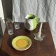Set of 6 glass orangeade glasses H14.5 D7