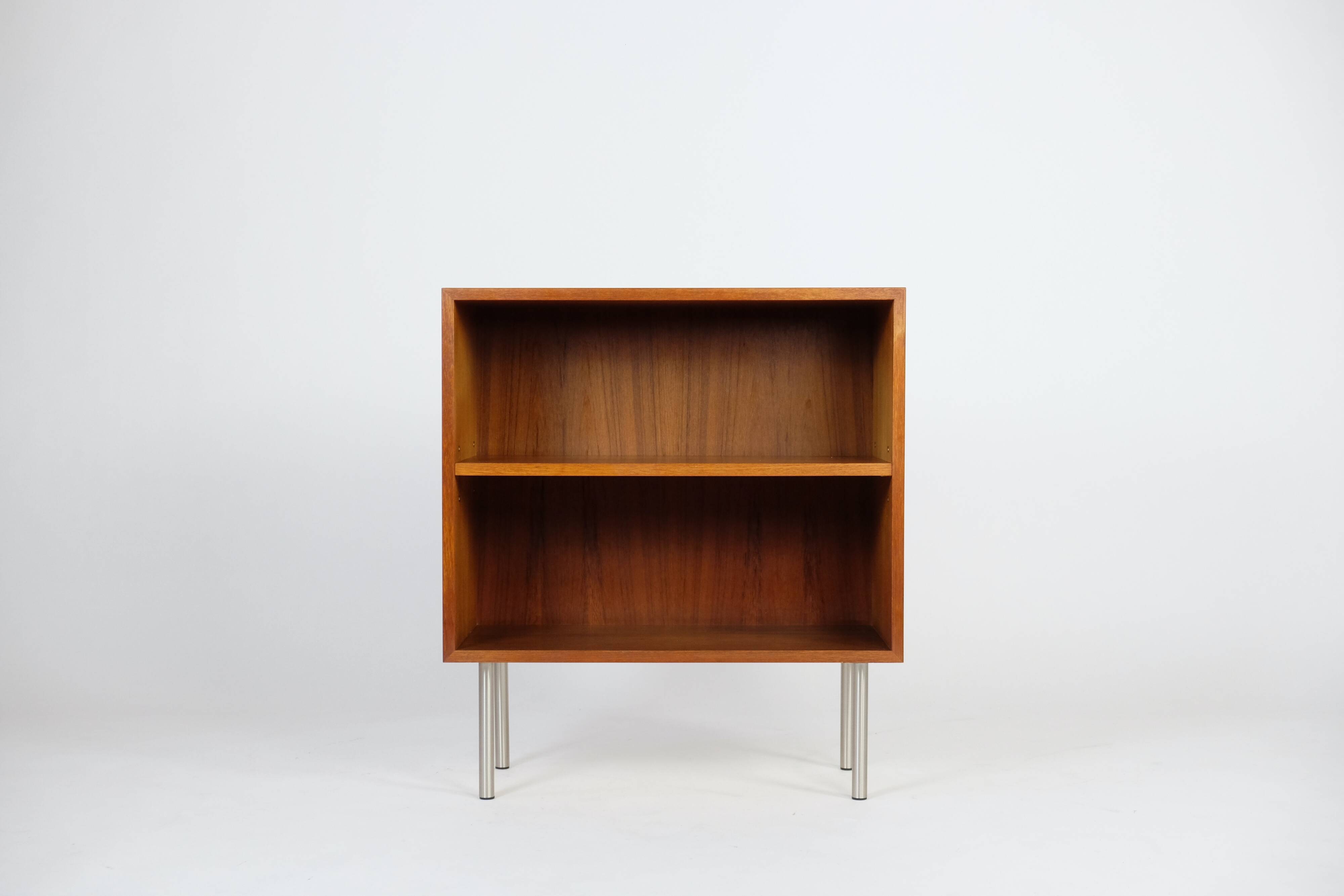 Mid-century teak shelf bookcase chest of drawers shelf 60s vintage 70s