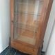 Vitrine vintage en placage de palissandre