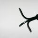 Wrought iron candle holder, Brutalist, 1970