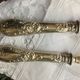 Silver fish cutlery 19th century