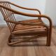 Two rattan armchairs from the 1970s, Scandinavia