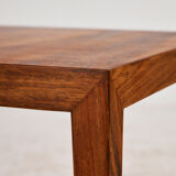 Table basse en palissandre par Severin Hansen pour Haslev Møbelfabrik