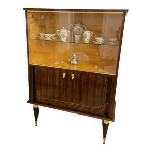 Vitrine vintage en bois