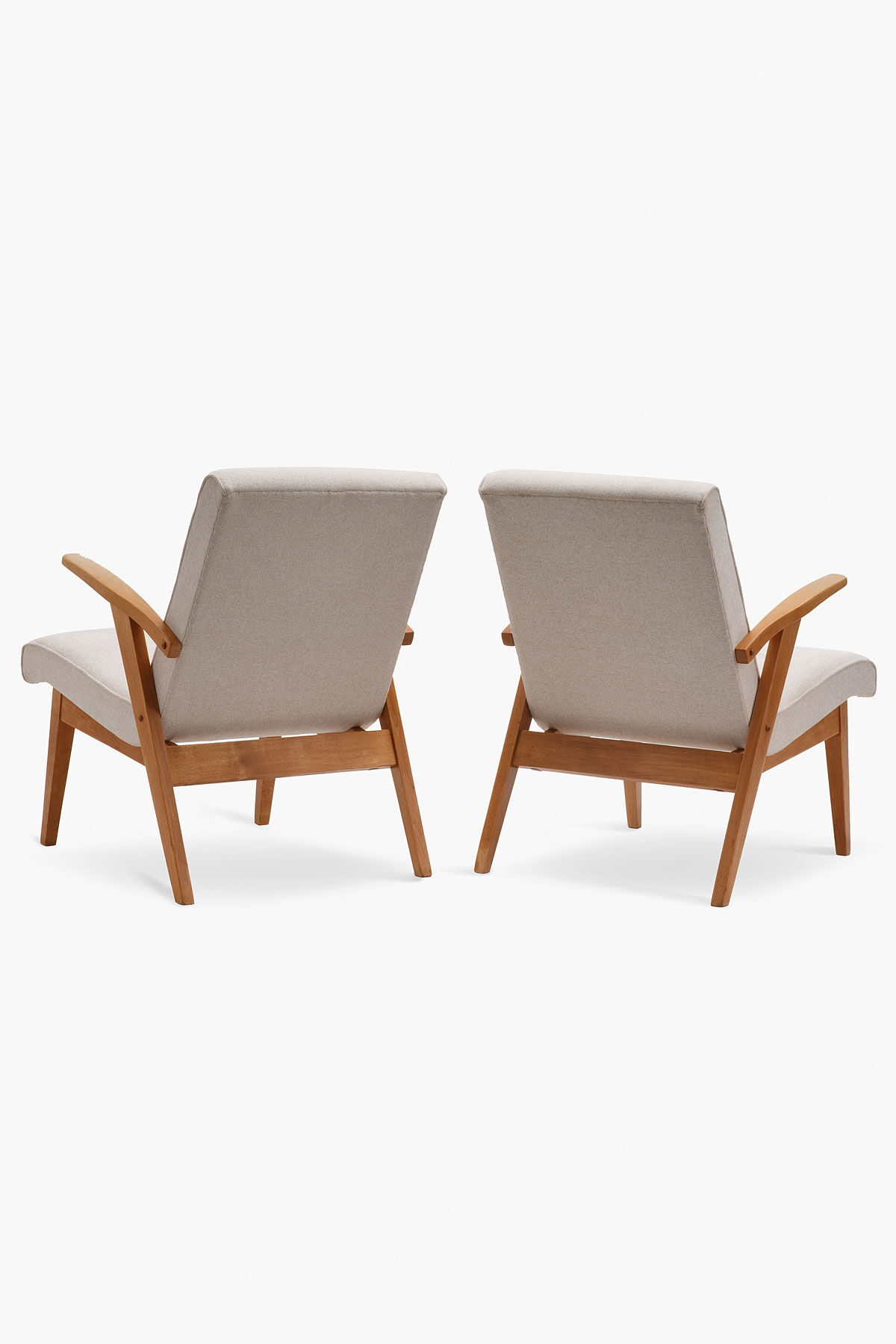Pair of type 300-123 Puchaly armchairs