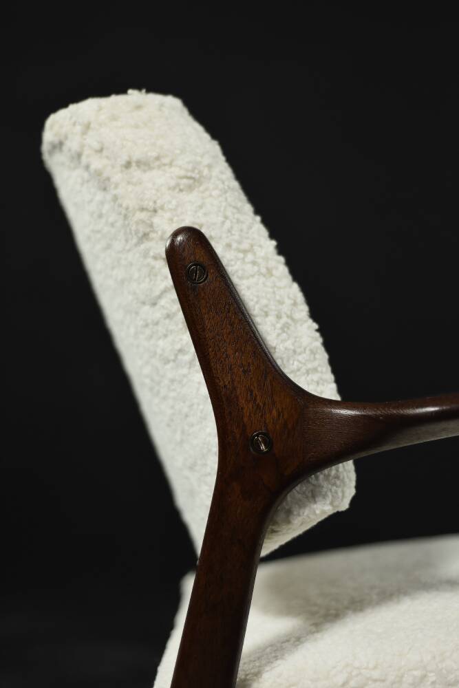 Vintage Scandinavian modern lounge chair in teak Domus by Inge Andersson for Bröderna Andersson.
