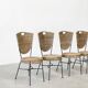 Rattan dining chairs