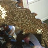 Artisanat syrien ancien chaises pliantes et tables