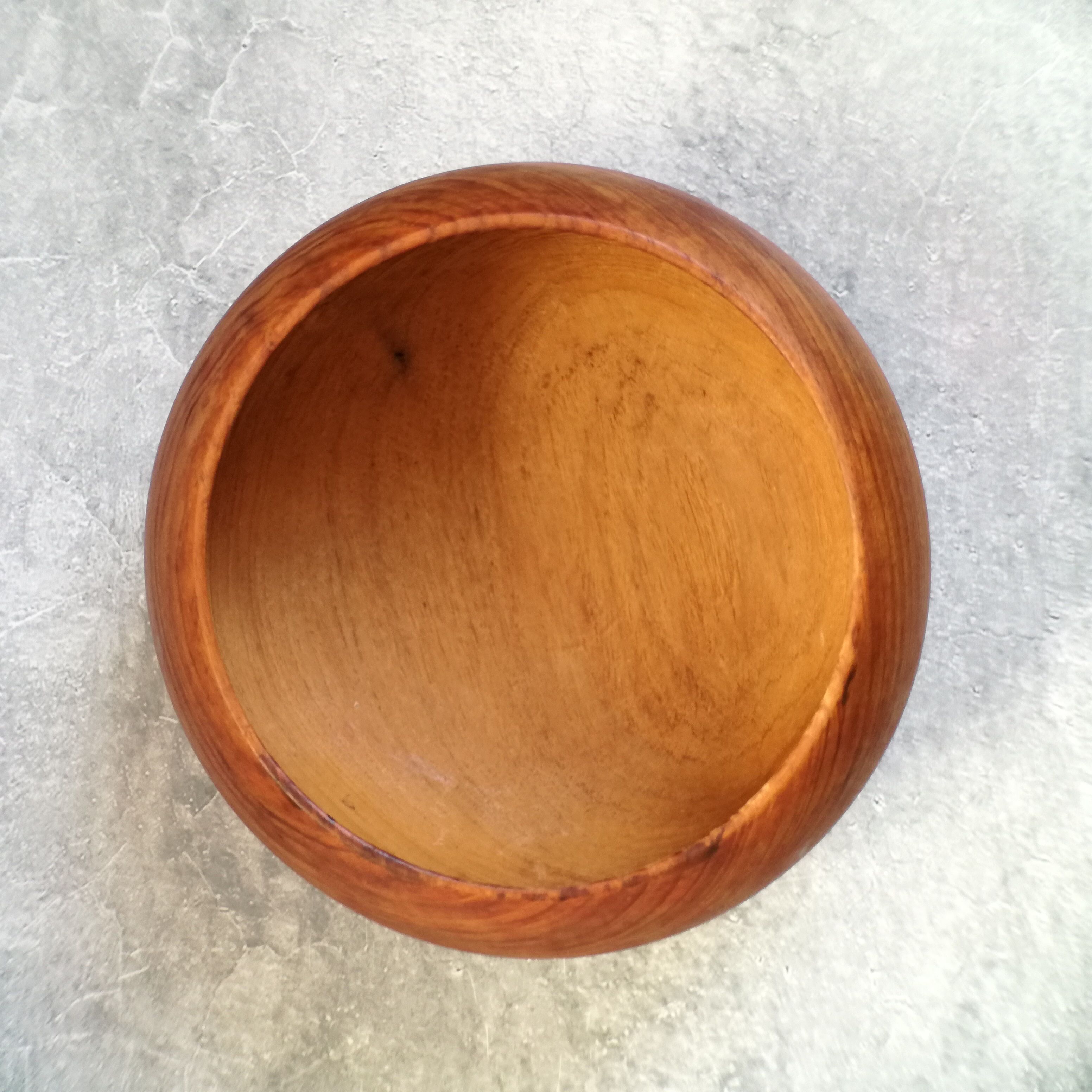 Vintage wooden basket