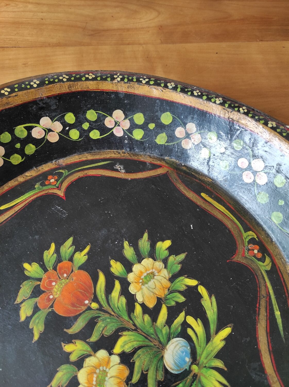 Napoleon III wooden tray