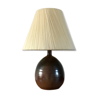 Ceramic lamp by Roland Zobel workshop Les Cyclades vintage