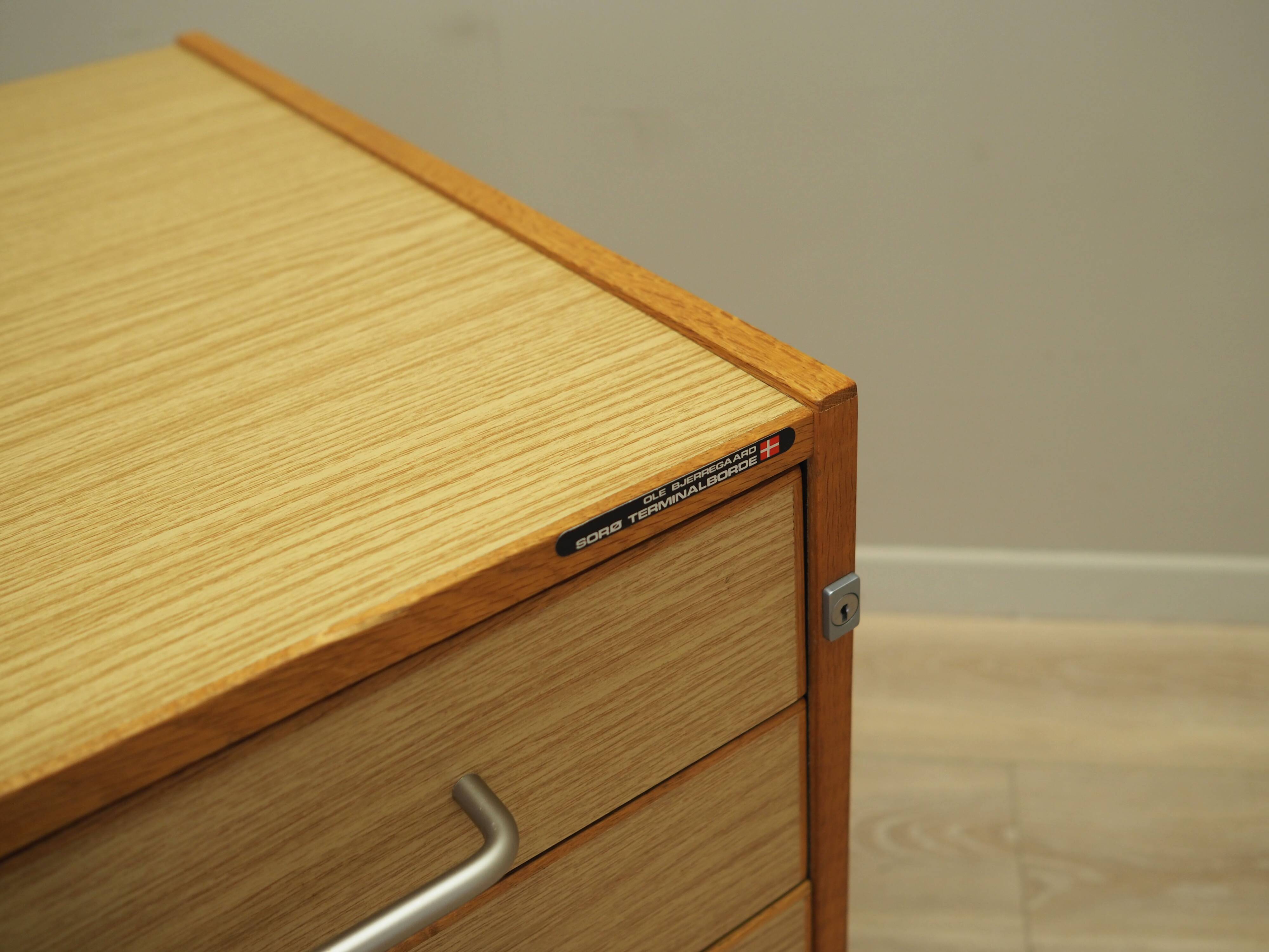 Chest of drawers, Danish design, 1970s, manufacturer: Sorø Terminalborde Ole Bjerregaard Pedersen Ap