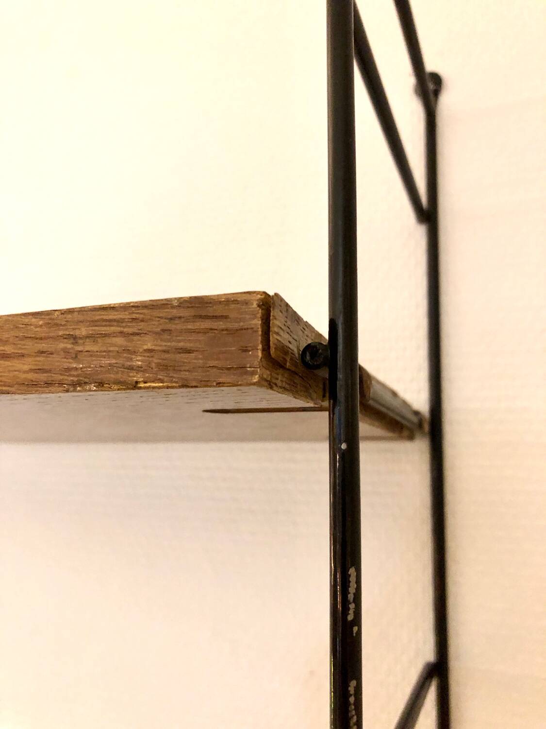 Scandinavian string shelf, 1960