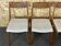 Set of 5 Boomerang chairs Alfred Christensen Slagelse Møbelværk teak 60s 70s