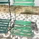 Paire de chaises de jardin vintage