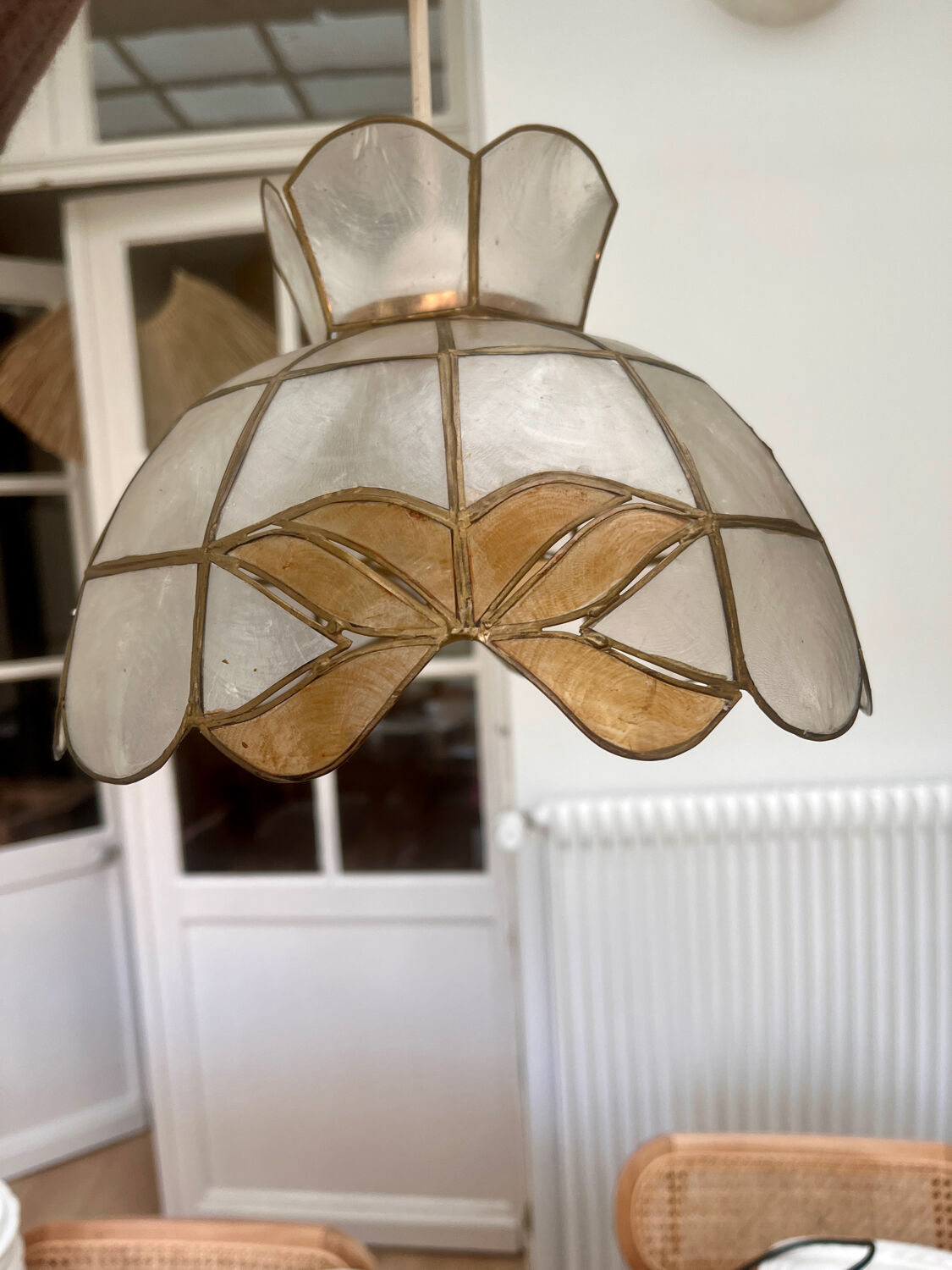 Mother-of-pearl suspension "little Hazel"