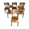 Set of 6 Thonet bistro chairs