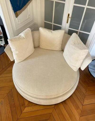 Canapé rond Amoenus Soft – Maxalto (B&B Italia) – Design Antonio Citte